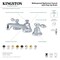 Kingston Brass KS4461TAL Tudor 8" Widespread Bathroom Faucet, Polished Chrome KS4461TAL - alternate 2